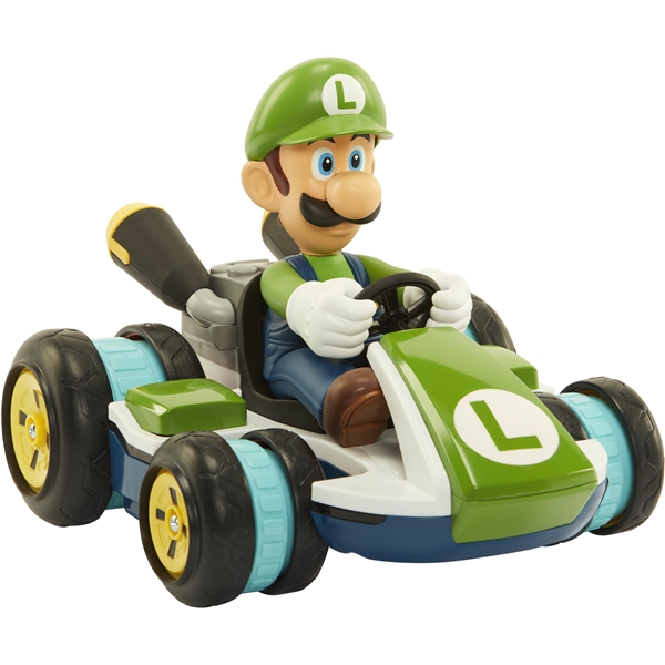 Super Mario Mario Kart Mini RC Racer Luigi (Kuva 2 tuotteesta 3)