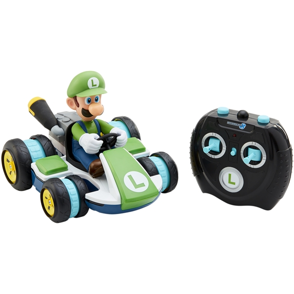 Super Mario Mario Kart Mini RC Racer Luigi (Kuva 3 tuotteesta 3)