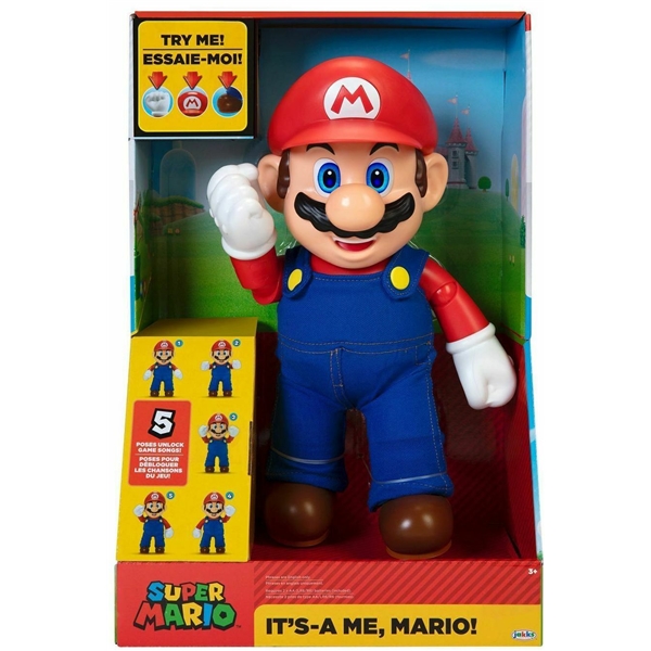 Super Mario Feature Figure It's-A-Me, Mario! (Kuva 3 tuotteesta 4)