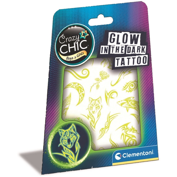 Crazy Chic Glow in the dark Tattoo (Kuva 1 tuotteesta 4)
