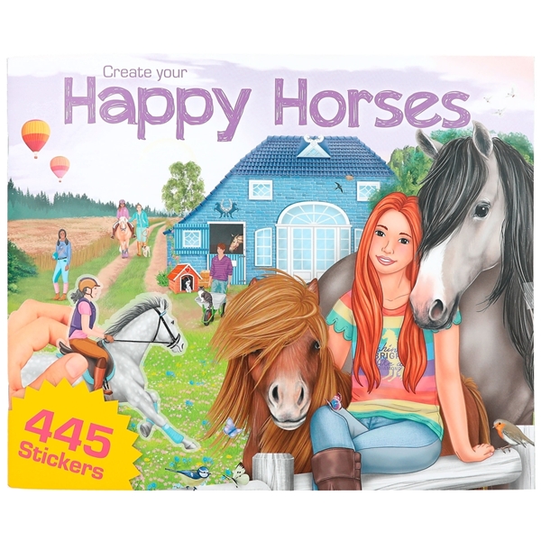 Create Your Happy Horses Askartelukirja (Kuva 1 tuotteesta 4)