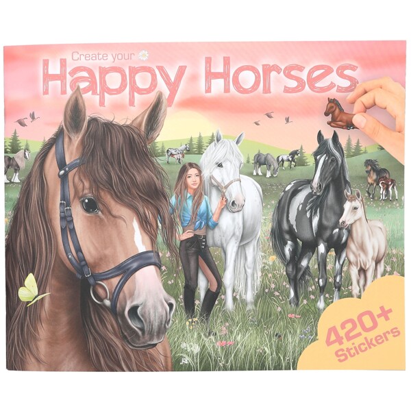 Create Your Happy Horses Askartelukirja (Kuva 1 tuotteesta 4)