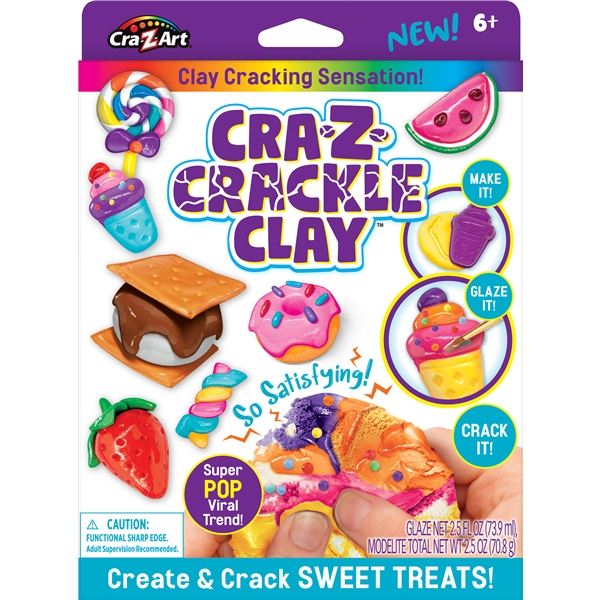 Crazart Crackle Clay Sweet Treats (Kuva 1 tuotteesta 6)