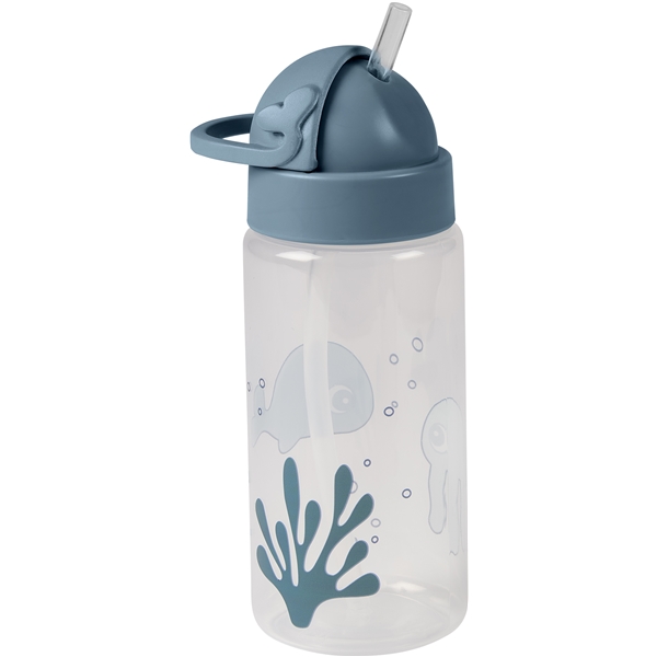 Done By Deer Straw Bottle Sea Friends Blue (Kuva 2 tuotteesta 3)