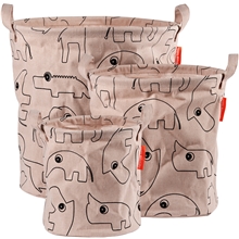 Done By Deer Storage Baskets 3 PCS Powder