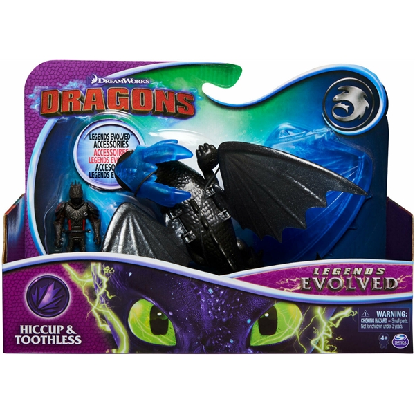 Dragons Hiccup & Toothless Blue (Kuva 1 tuotteesta 4)