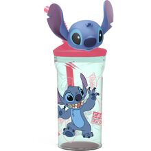 Stitch 3D -hahmomuki pillillä 360 ml
