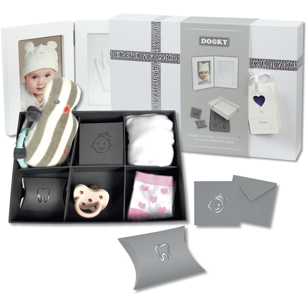 Dooky Gift Set Handprint, Frame & Memory Box (Kuva 1 tuotteesta 5)