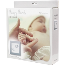 Dooky Happy Hands 3D Deluxe Silver Frame