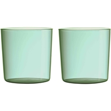 Green - DL Kids Eco Drinking Glass 2-p