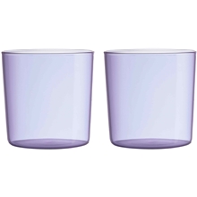 Purple - DL Kids Eco Drinking Glass 2-p