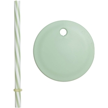 Green - DL Straw Lid for Eco Kids Cups & Glasses
