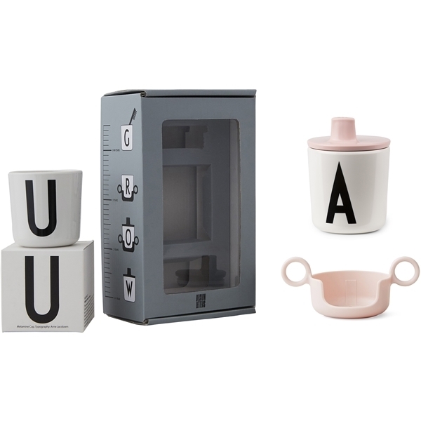 Design Letters Grow With Your Cup Vaaleanpunainen (Kuva 2 tuotteesta 2)