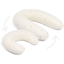 Quilt Kermanvärinen Kukka - Doomoo Raskaus- ja Imetystyyny 2-in-1