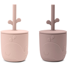 Done By Deer Straw Cup 2-p Wally Powder