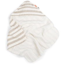 Done by Deer Hooded Towel Stripes
