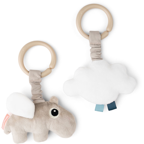 Done By Deer Hanging Toy Happy Clouds 2-p (Kuva 2 tuotteesta 5)