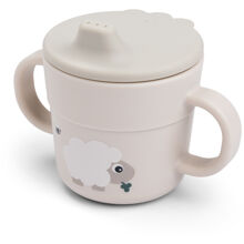 Done by Deer Foodie Spout Cup Tiny Farm Sand
