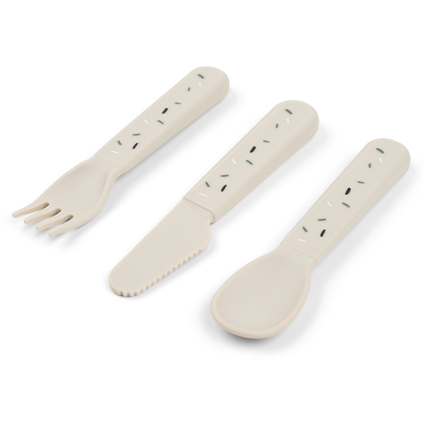 Done by Deer Foodie Cutlery Set Confetti (Kuva 2 tuotteesta 3)