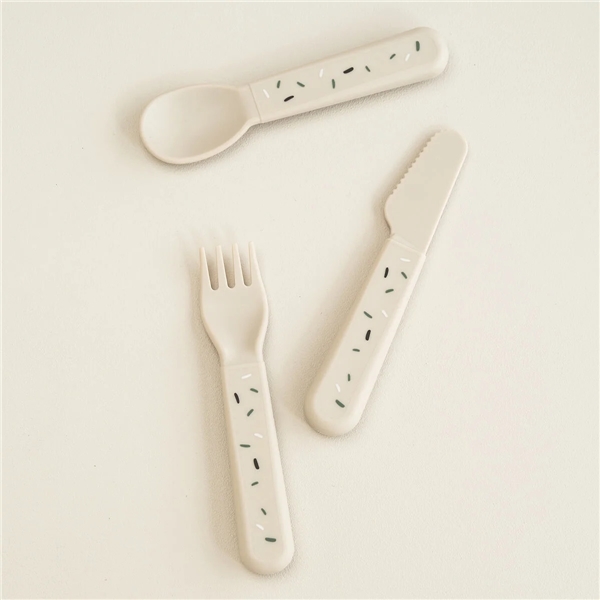 Done by Deer Foodie Cutlery Set Confetti (Kuva 3 tuotteesta 3)