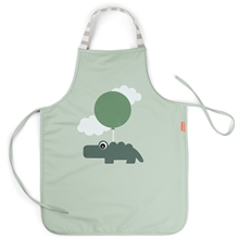 Happy Clouds Green - Done by Deer Waterproof Kids Apron