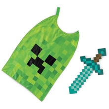 Disguise Minecraft Sword & Cape Set