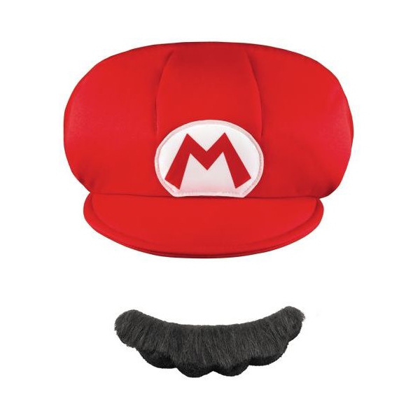 Super Mario Role Play Hat + Mustach (Kuva 1 tuotteesta 2)