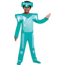 Disguise Minecraft-puku timanttihaarniska