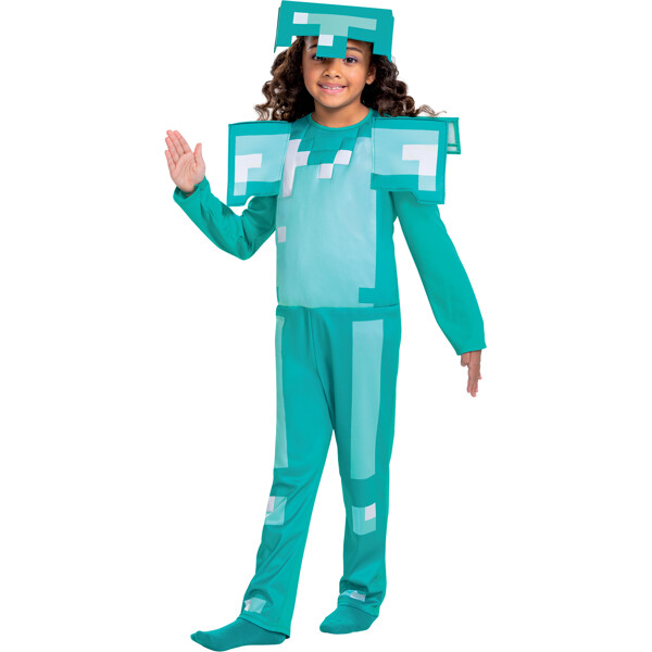 Disguise Minecraft-puku timanttihaarniska (Kuva 2 tuotteesta 3)