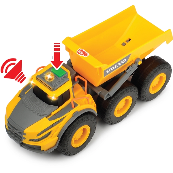 Dickie Toys Volvo Dumper (Kuva 3 tuotteesta 4)