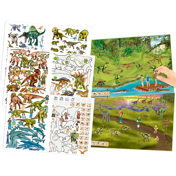 Creative Studio Dino Zoo Puuhakirja (Kuva 2 tuotteesta 2)