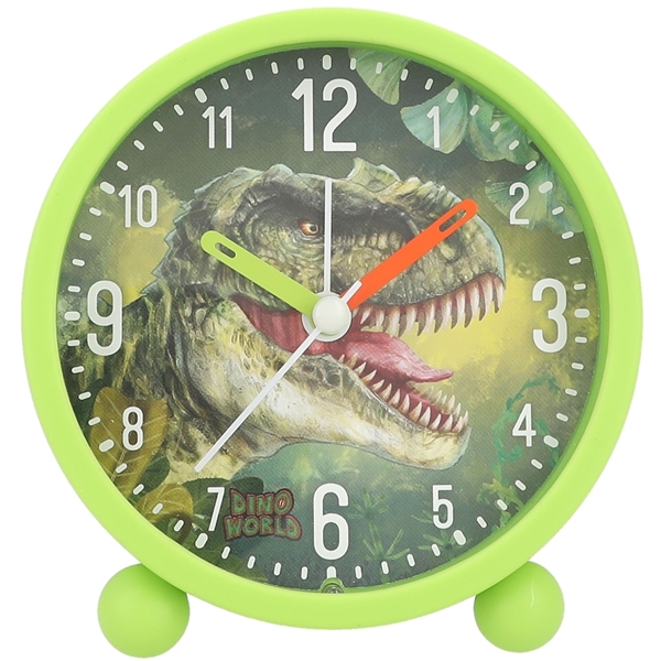 Dino World Herätyskello Vihreä (Kuva 1 tuotteesta 5)