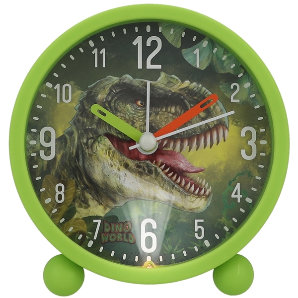 Dino World Herätyskello Vihreä (Kuva 2 tuotteesta 5)