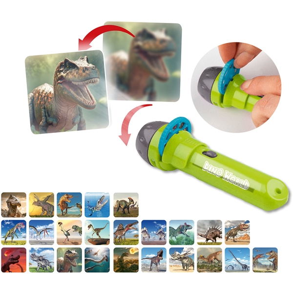 Dino World taskulamppu visuaalisella teholla (Kuva 3 tuotteesta 5)