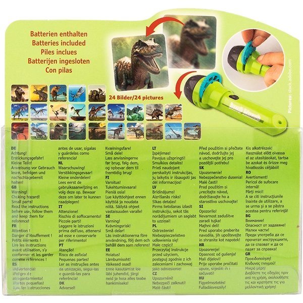 Dino World taskulamppu visuaalisella teholla (Kuva 5 tuotteesta 5)
