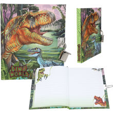 Dino World -päiväkirja lukolla