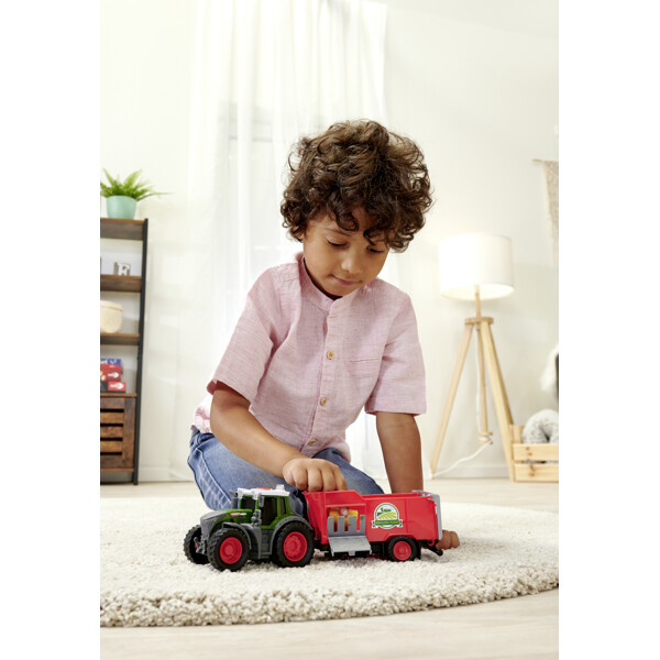 Dickie Toys Fendt -traktori perävaunulla (Kuva 4 tuotteesta 4)