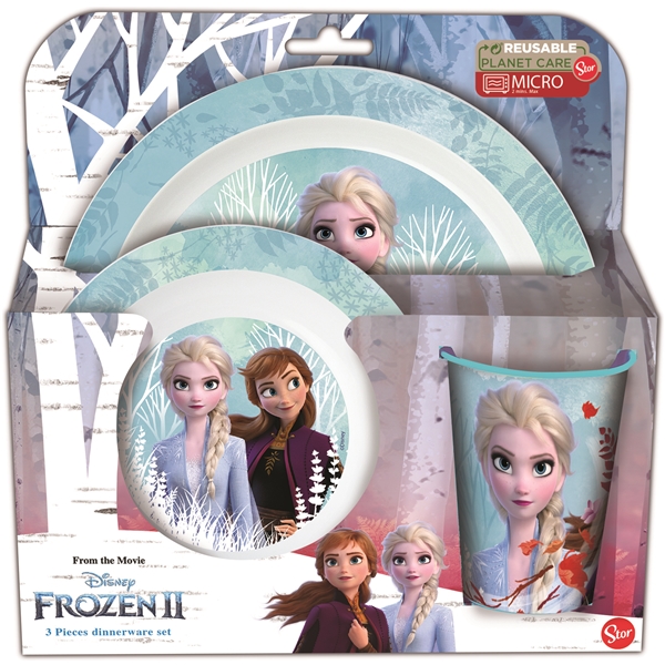Frozen 2 Ruokailusetti 3 Osaa