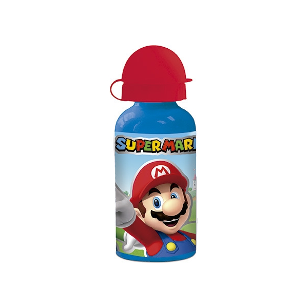 Super Mario Vesipullo Aluminium 400 ml
