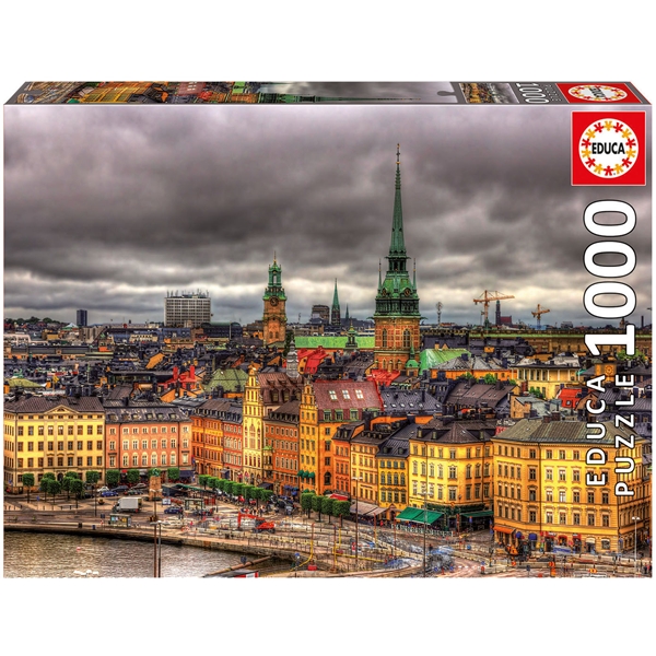 Palapeli Views of Stockholm Sweden 1000 Palaa