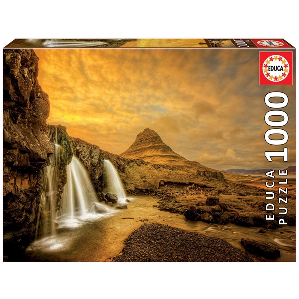 Palapeli Kirkjufellsfoss Waterfall 1000 Palaa
