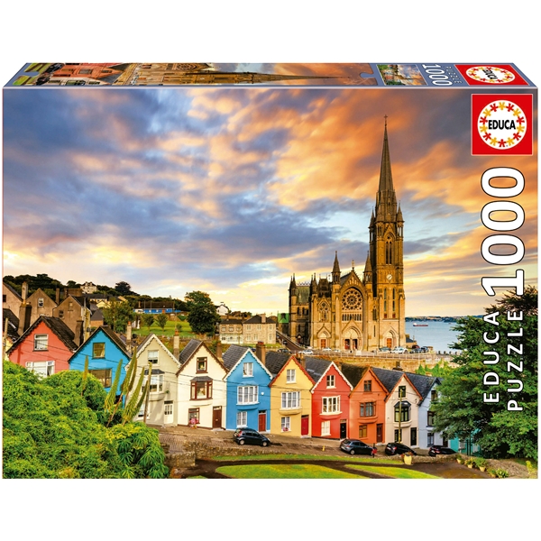 Educa Palapeli 1000 Palaa Cobh Cathedral (Kuva 1 tuotteesta 3)