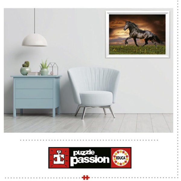 Educa Palapeli 1000 Palaa Trotting Horse (Kuva 3 tuotteesta 3)