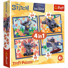 4-in-1-palapeli Trefl Stitch