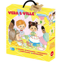 Puinen palapeli 9 palaa Vera & Ville