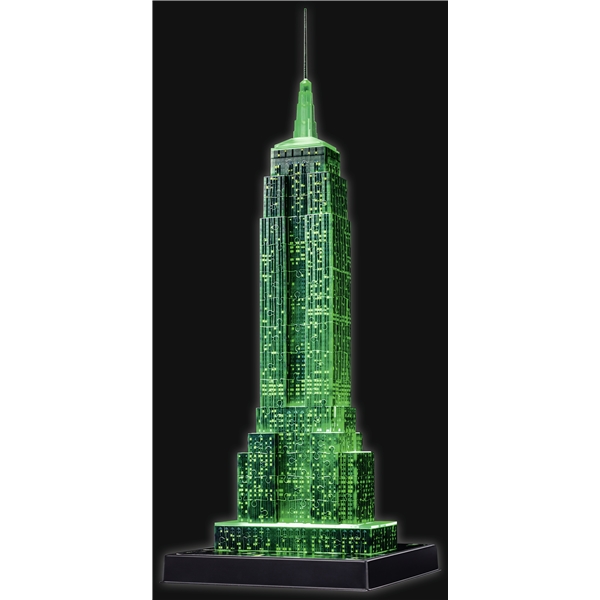 Palapeli rakennus 3D - Empire State Building LED (Kuva 5 tuotteesta 6)