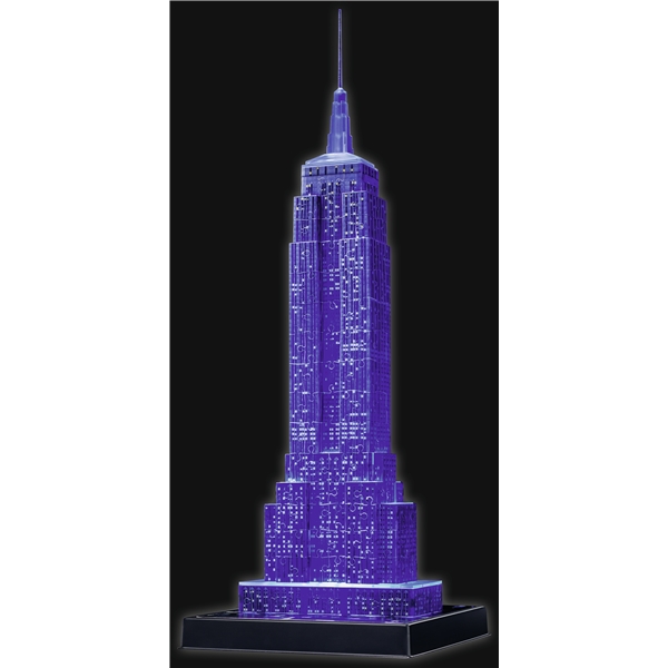 Palapeli rakennus 3D - Empire State Building LED (Kuva 6 tuotteesta 6)