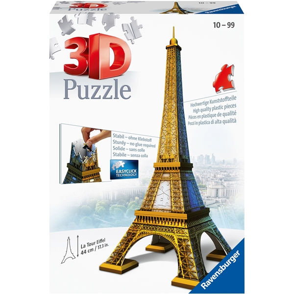 Palapelirakennus 3D - Eiffeltorni (Kuva 1 tuotteesta 7)