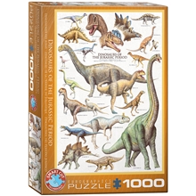 Palapeli 1000 Palaa Dinosaurs of the Jurassic