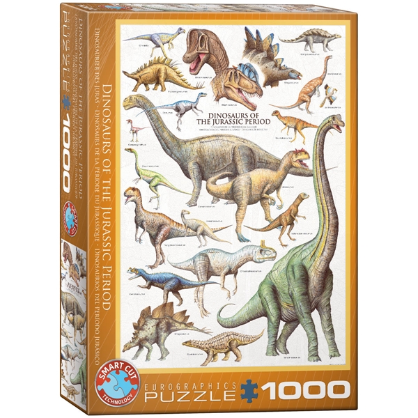 Palapeli 1000 Palaa Dinosaurs of the Jurassic